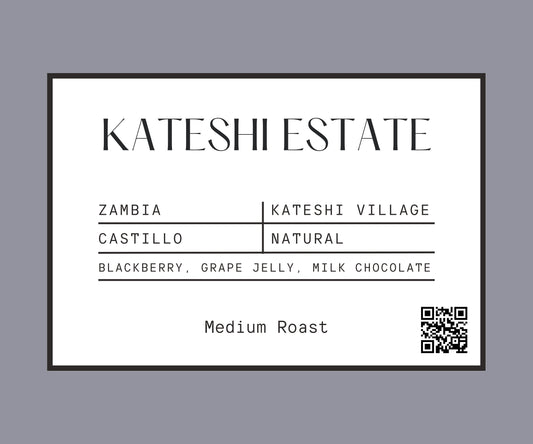 Zambia RFA Natural - Kateshi Estate (Subscription)