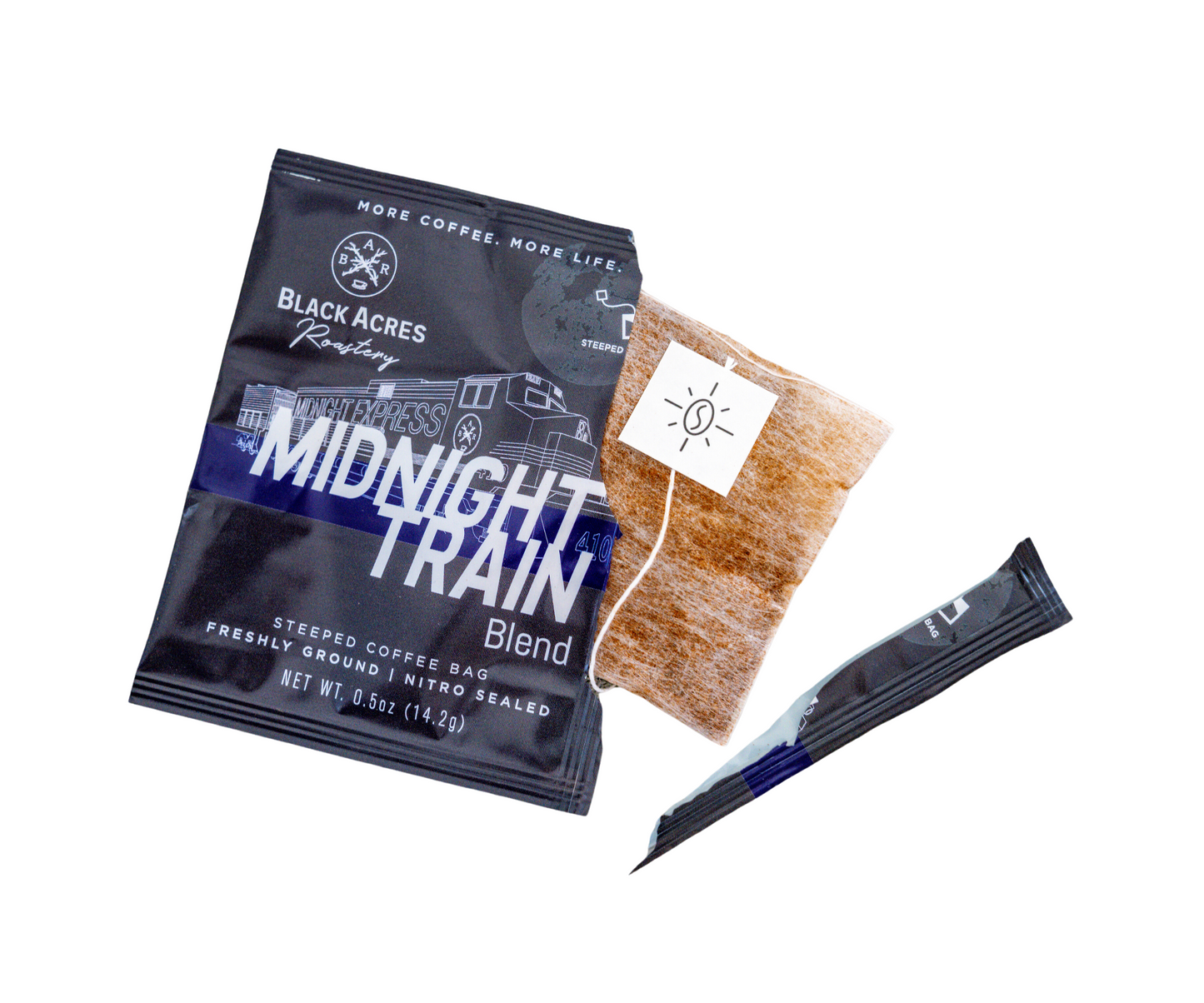 5-Pack Box - Midnight Train Single Serve Steeped Bags