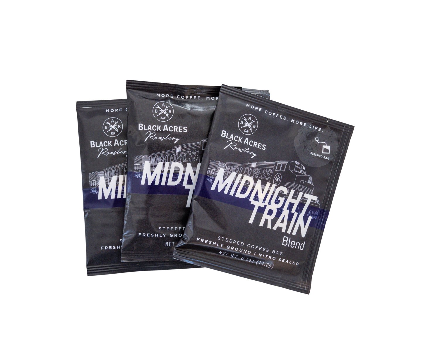 5-Pack Box - Midnight Train Single Serve Steeped Bags