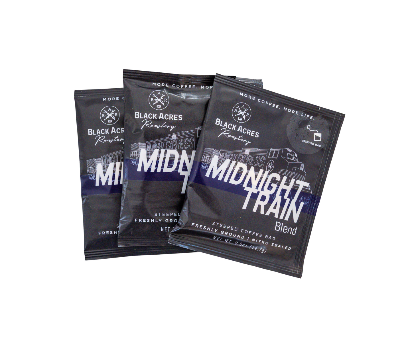 Midnight Train x Single Serve Steeped Bags