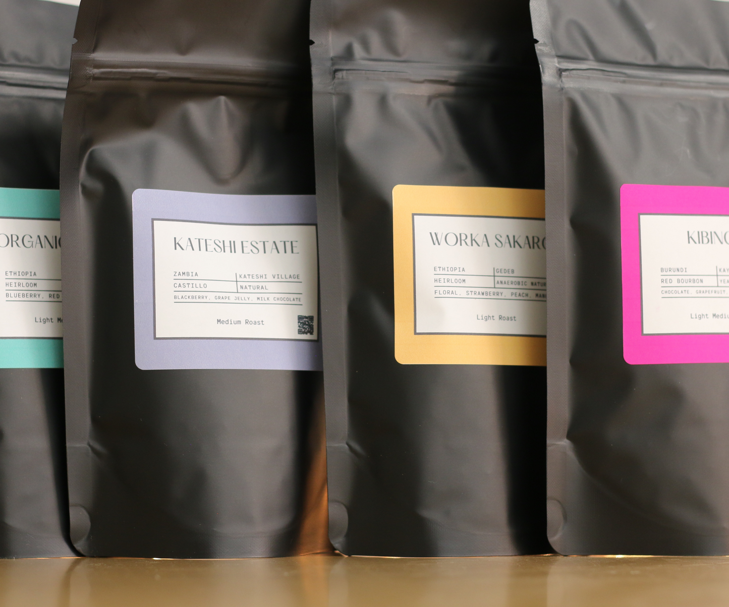 Single Origin Sampler | 4oz Coffee Packs